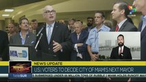 U.S. | Miami residents vote for next mayor, Democrat favored to win runoff