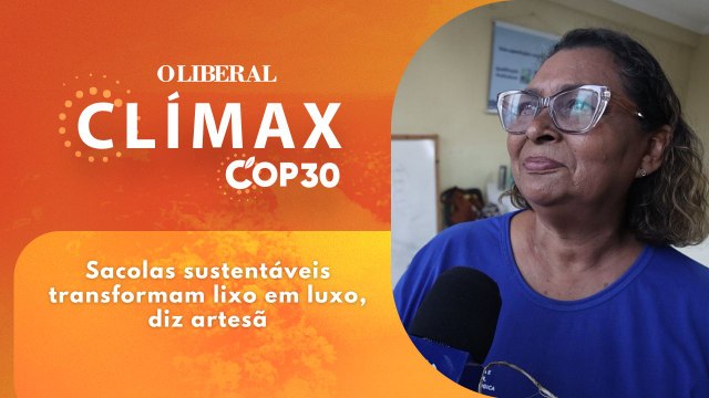 Sacolas sustentáveis transformam lixo em luxo, diz artesã