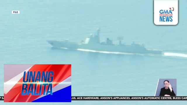 PHL Navy – Chinese aircraft carrier at ilang warship, na-detect na duman malapit sa Exclusive Economic Zone ng Pilipinas | Unang Balita