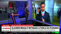 Deputado Glauber Braga é retirado à força do plenário da Câmara