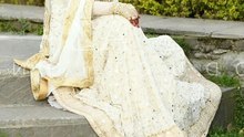 Latest bridal dress designing ideas for girls with makeup jewellery and hairstyling ideas