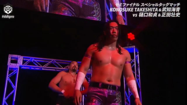 DDT Ultimate Party 2025 Kazusada Higuchi & Takeshi Masada vs. Kaisei Takechi & Konosuke Takeshita