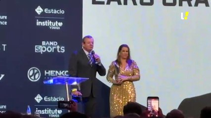 Lars Grael, um dos maiores nomes da história olímpica do Brasil, recebe homenagem no 10° Prêmio Sou do Esporte.