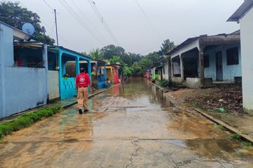Frente frío 19 desencadena alerta y daños en distintos municipios de Tabasco
