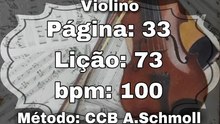 Página: 33 Lição: 73 - Violino [100 bpm]