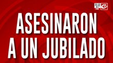 Asesinaron a un jubilado
