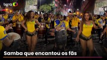 Mayara Lima esbanja samba no pé e viraliza como Rainha de Bateria da Tuiuti