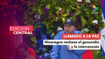 Copdte. Daniel Ortega denuncia genocidio israelí en Palestina