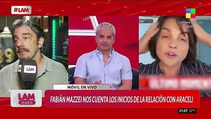 Fabián Mazzei defendió a Araceli González y lanzó un ácido palito contra Adrián Suar: "El bueno es..."