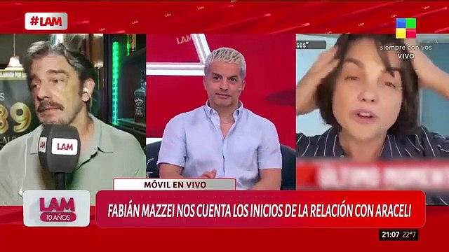 Fabián Mazzei defendió a Araceli González y lanzó un ácido palito contra Adrián Suar: El bueno es...