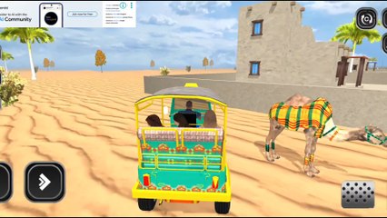 City Tuk Tuk Auto rickshaw game Android mobile game || auto ride