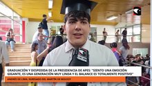 Graduación y despedida de la presidencia de APES: \"El balance es totalmente positivo\"
