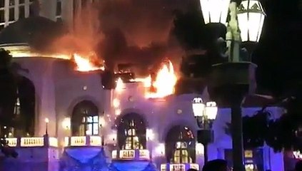 Bellagio Fire: Las Vegas Strip Temporarily Shuts Down After Flames Erupt At Hotspot
