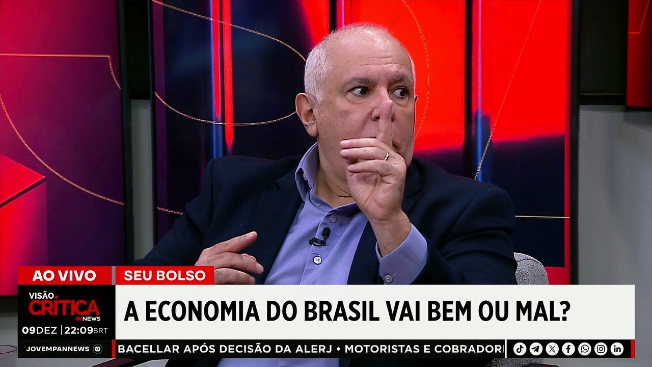 Economista classifica crescimento do Brasil como "medíocre" | VISÃO CRÍTICA