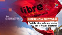 Militancia del partido Libre se mantiene en las calles para exigir transparencia de resultados