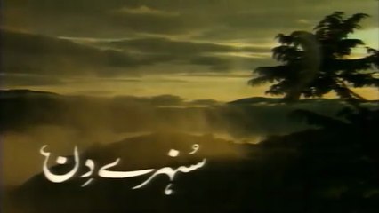 Sunehray Din..  Episode 1  Classic PTV Serial 🎭  Saleem Sheikh  Faraz Inam