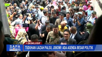 EKSKLUSIF! Soal Tuduhan Ijazah Palsu, Jokowi: Ada Agenda Besar Politik | SAPA PAGI