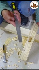 COMO HACER CHAVETA O CUÑA PARA ASEGURAR MUEBLES DE MADERA MUY FACIL SIN MAQUINAS - Luis Lovon