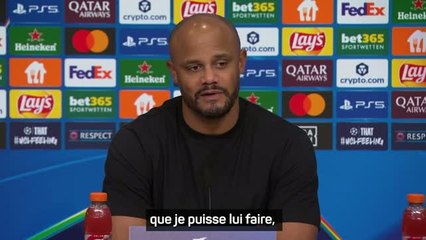 Bayern - Kompany : "Lennard Karl a déjà joué de meilleurs matchs"