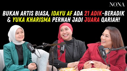Bukan Artis Biasa, Idayu AF Ada 21 Adik-Beradik & Yuka Kharisma Pernah Jadi Juara Qariah!