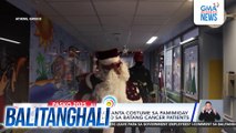 Ilang bombero, nag-santa costume sa pamimigay ng pamaskong regalo sa batang cancer patients | Balitanghali