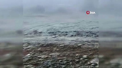 Eskişehir’e mevsimin ilk karı düştü: Her yer beyaza büründü