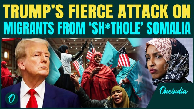 Trump UNLEASHES on Somalians | Vows to Send them back to SH*THOLE Somalia | ‘Throw out Ilhan Omar’