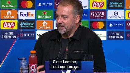 Barcelone - Yamal mécontent de sortir, Flick calme le jeu