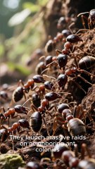 The Ant Colony That Takes Slaves From Other Ants
