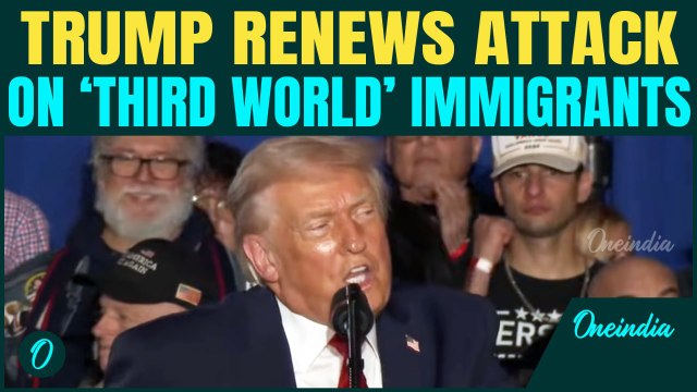 Trump BLASTS ‘Third World’ Immigrants| Migrants from ‘HELLHOLES’ Somalia, Afghanistan, Haiti SLAMMED