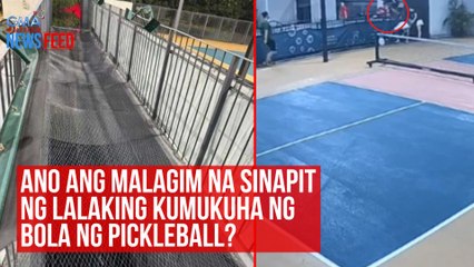 Ano ang malagim na sinapit ng lalaking kumukuha ng bola ng pickleball? | GMA Integrated Newsfeed