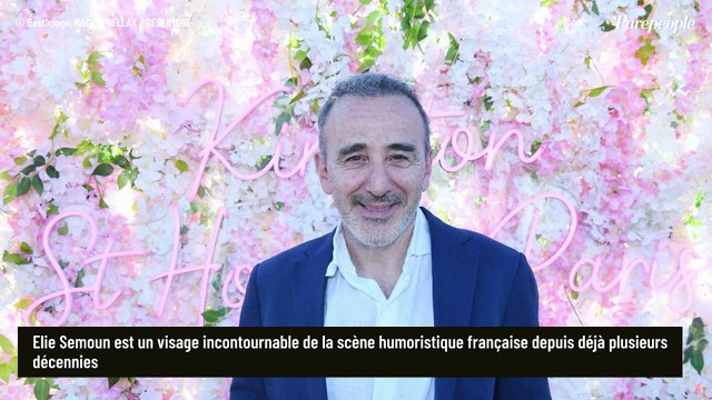 Faire un enfant à 60 balais, c'est... : Elie Semoun évoque la naissance de son fils, né de sa relation avec Aude Fraineau, de 34 ans sa cadette