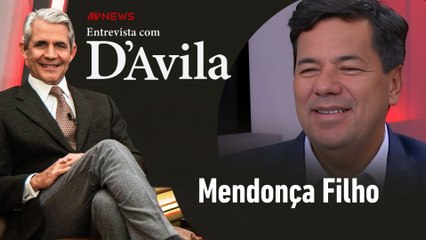 Mendonça Filho debate avanço do crime organizado e crise de segurança | ENTREVISTA COM D’AVILA
