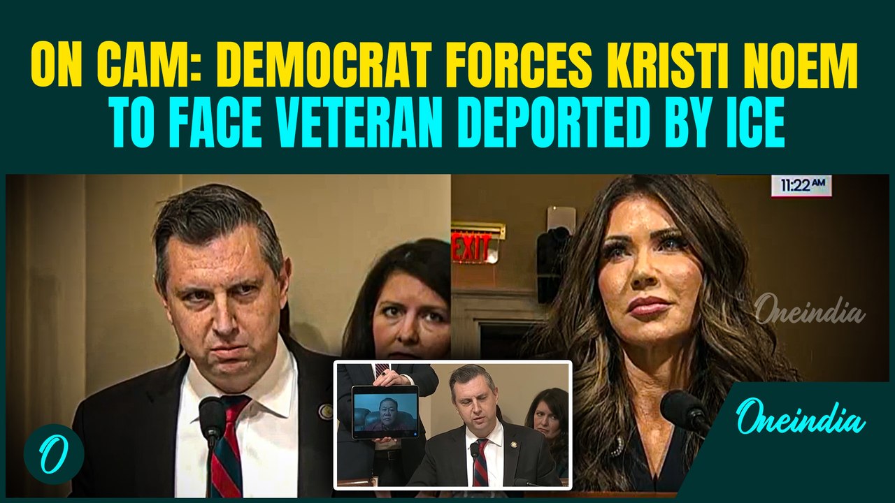 Trump DEPORTING War Veterans? Kristi Noem CONFRONTED By a Veteran LIVE in Explosive On-Air Clash