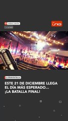 Este 21 de diciembre llega el día más esperado…  ¡la batalla final!