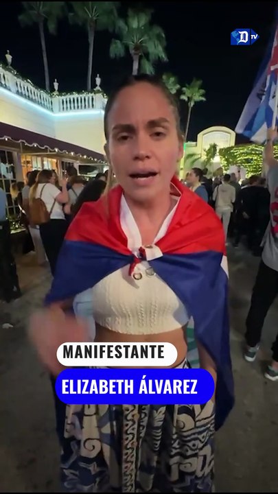 Cubanos en el exilio alzan su voz por la libertad de la isla en el Día de los Derechos Humanos