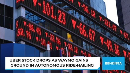Uber Stock Drops As Waymo Gains Ground In Autonomous Ride‑Hailing