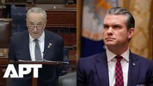 Schumer Presses Hegseth for Unedited Boat Strike Tapes as NDAA Tensions Rise in Senate | APT
