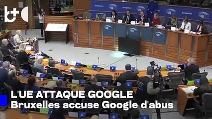 L'UE ouvre une enquête 'antitrust' contre Google, soupçonné d'abuser des données utilisateurs