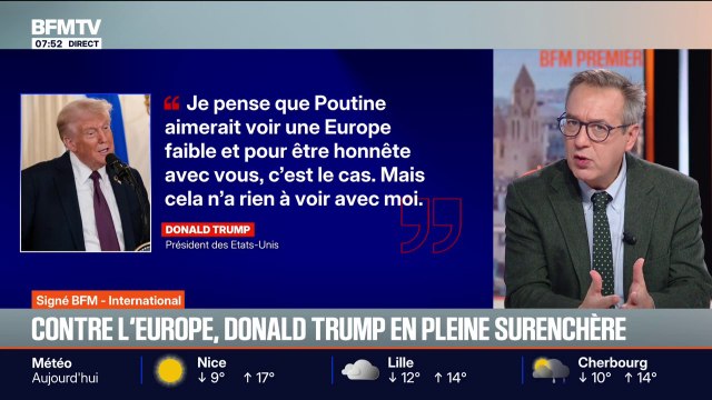 SIGNÉ BFM - Donald Trump contre l'Europe, comment doivent réagir les Européens ?
