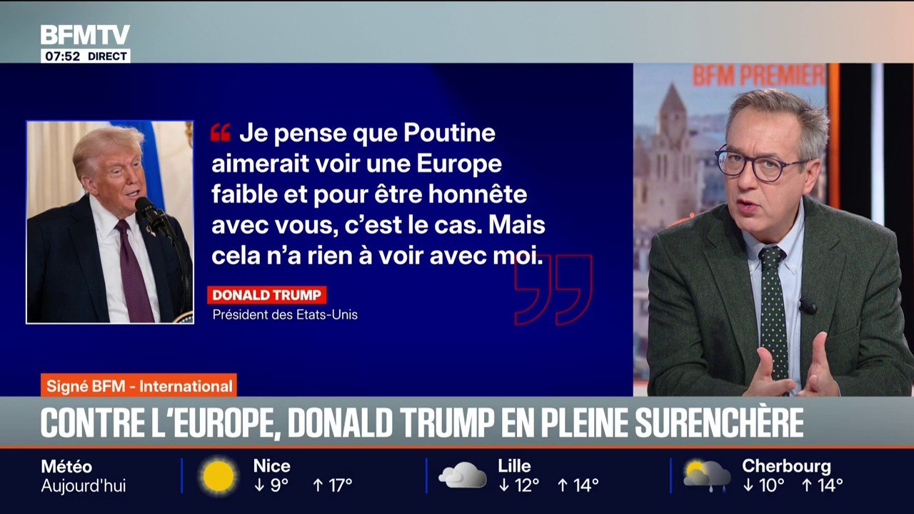 SIGNÉ BFM - Donald Trump contre l'Europe, comment doivent réagir les Européens ?