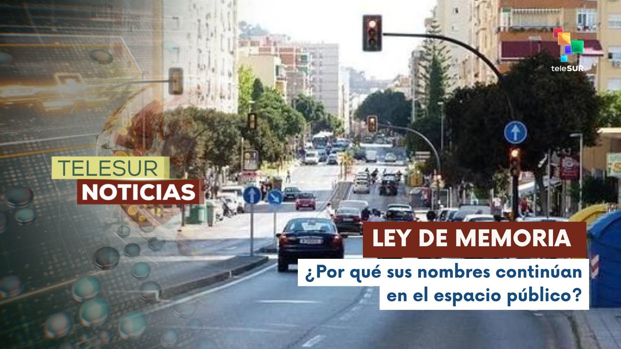 En España, las calles aún mantienen nombres de figuras ligadas a la dictadura de Franco