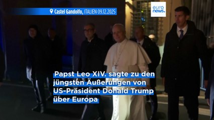 Papst Leo: Trump versucht, das Bündnis zwischen Europa und den USA „auseinanderzubrechen“