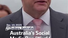 Australia’s Social Media Ban ‘World Leading’