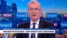 François Villeroy de Galhau : «L’incertitude politique est la première ennemie de la croissance»