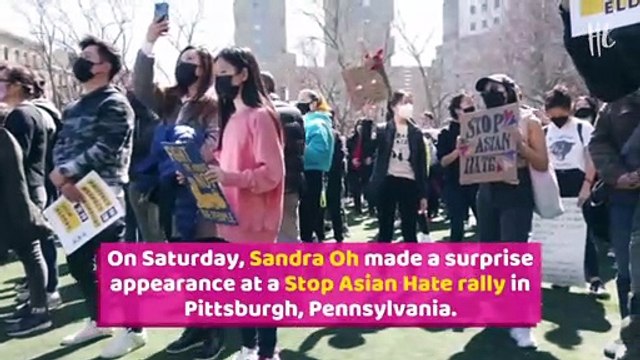 Sandra Oh Speaks Out Against Anti-asian Hate In Impassioned Speech