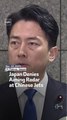 Japan Denies Aiming Radar at Chinese Jets