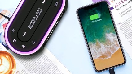 HOUSBAY Glow Alarm Clock Radio Review: Wake Up Better!