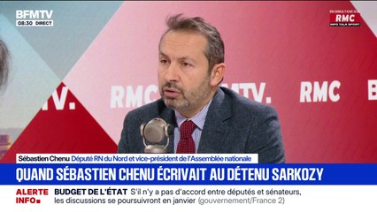 Échanges avec Nicolas Sarkozy en prison: "Nicolas Sarkozy traversait une situation difficile et injuste", estime Sébastien Chenu (RN)
