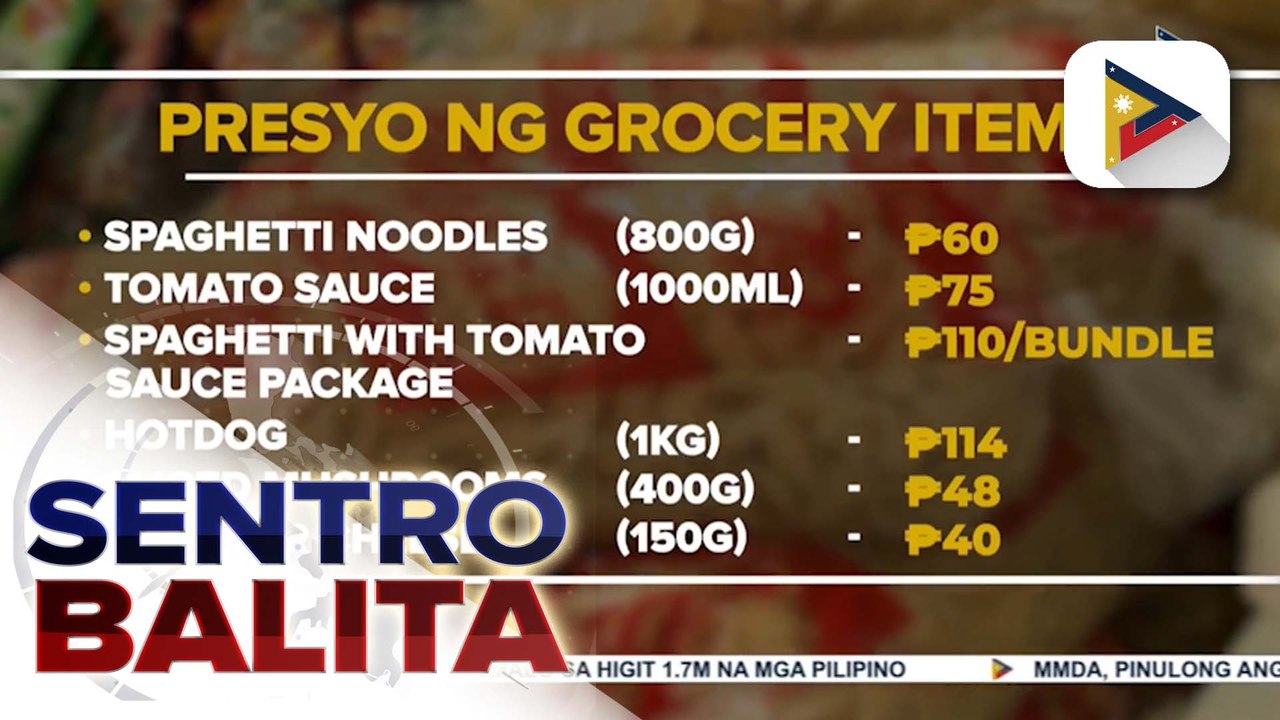 Presyo ng Noche Buena items, nananatiling stable; ilan nating mga kababayan, maaga nang namili | ulat ni Vel Custodio